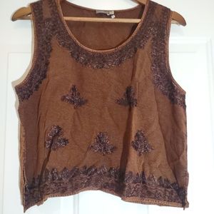 Earthbound xl crop top